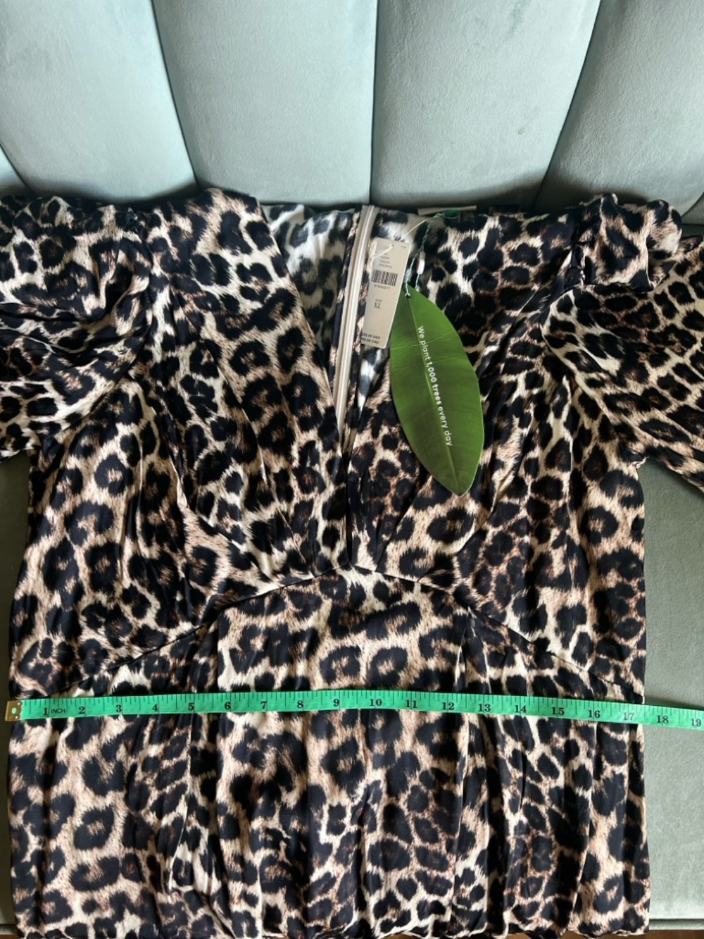 Farm Rio Leopard Midi Dress - Picture 9 of 12